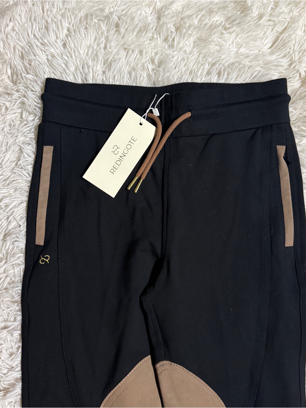 Redingote Knee Patch Jogger Riding Breeches — image 3 of 6